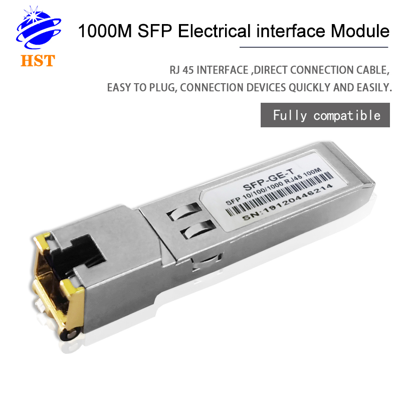 Copper-T RJ45Optical Transceiver